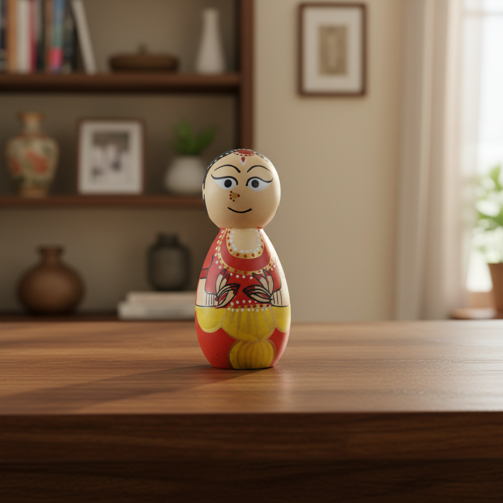 Traditional costume women peg dolls