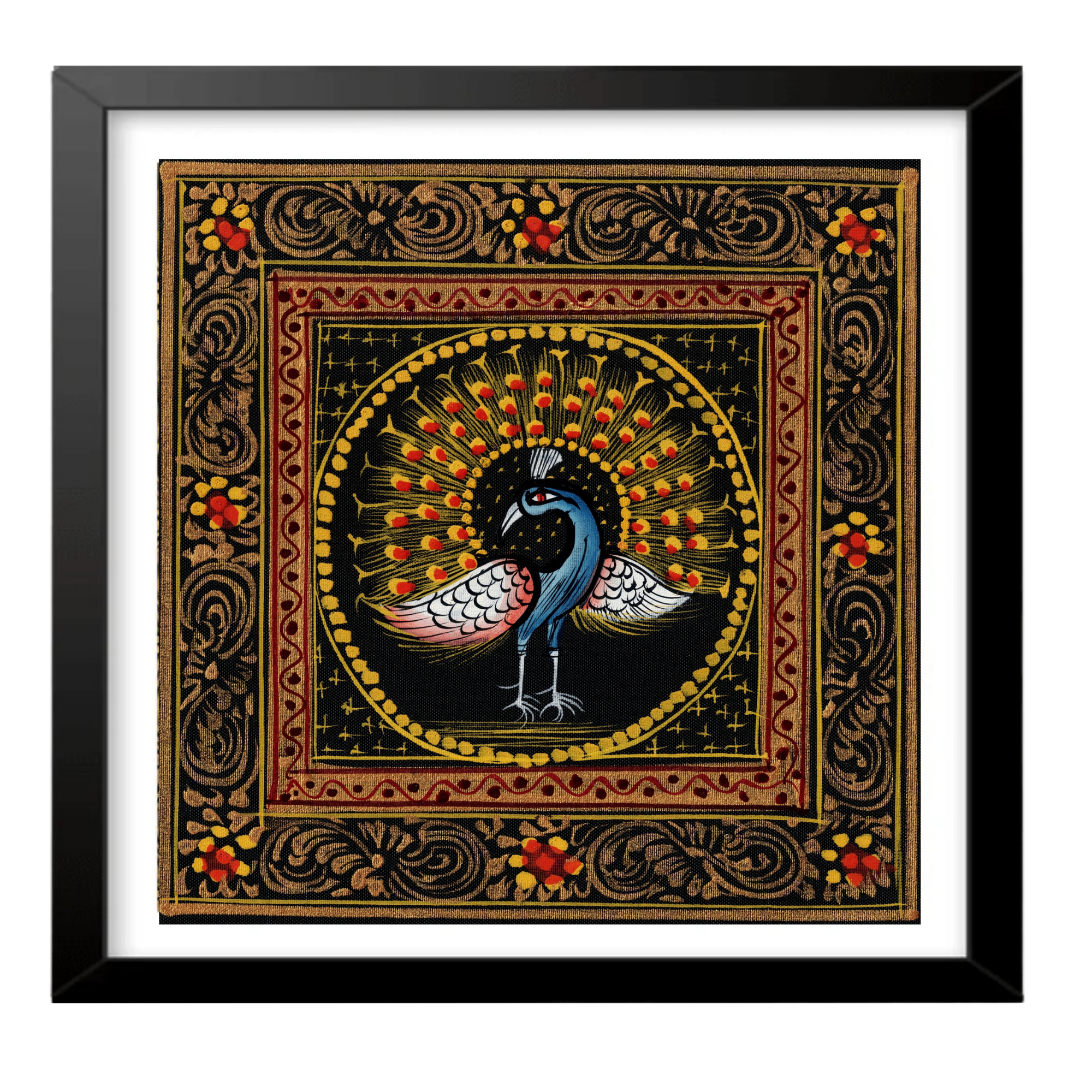The Radiant Peacock – A Celebration of Grace and Splendor
