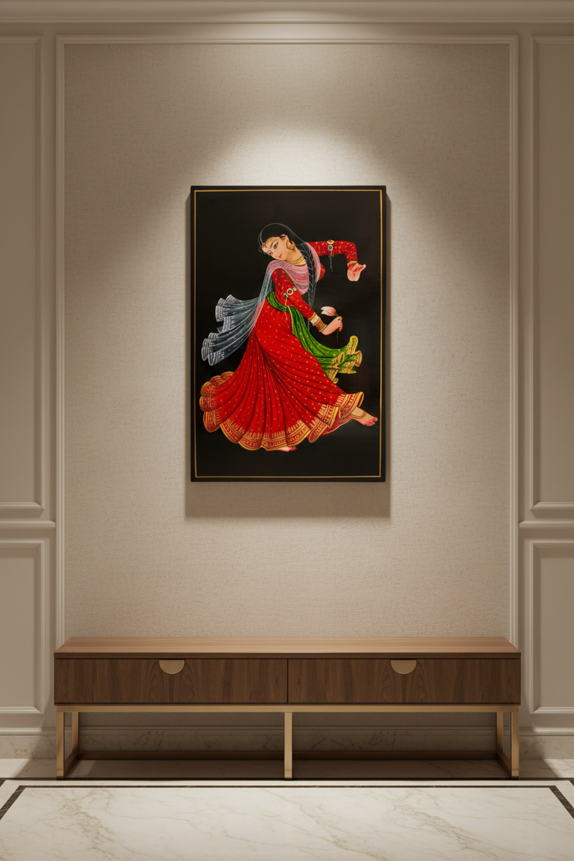Dancing Beauty Nirmal Painting   Paintings