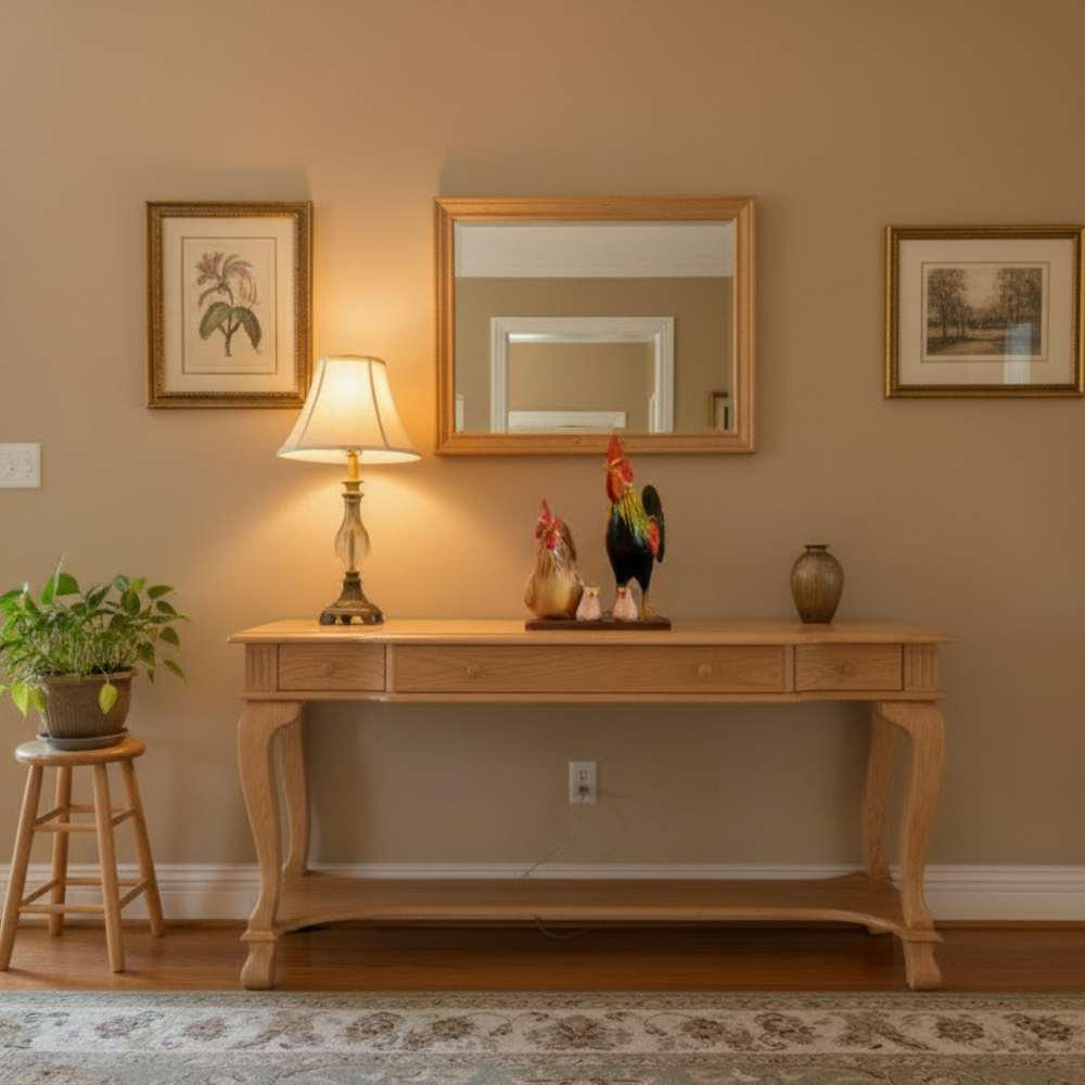 Nirmal hen family wooden toy handcrafted by Telangana artisans