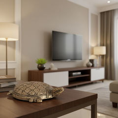 Decorative Brass Tortoise (Turtle) Showpiece