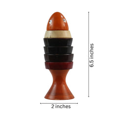 Non toxic wooden fish toy for babies
