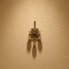 Brass Finish Lord Ganesha Wall Hanging   Brass Artwork