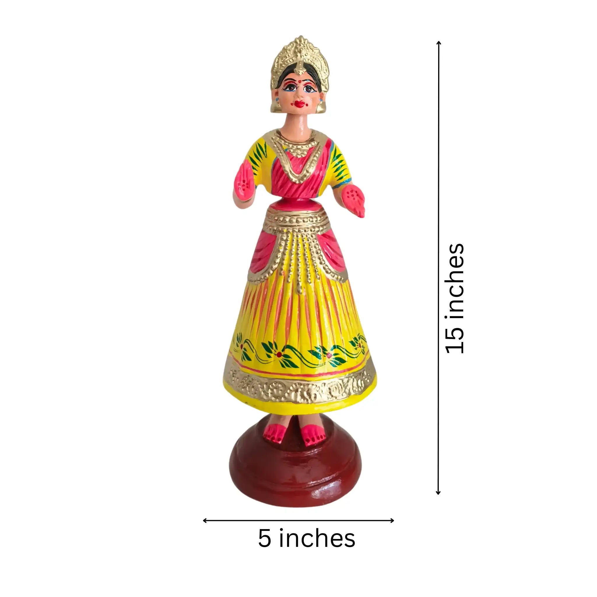 Cultural Charm – Kondapalli Butta Bomma Wooden Doll   Kondapalli Lacquerware