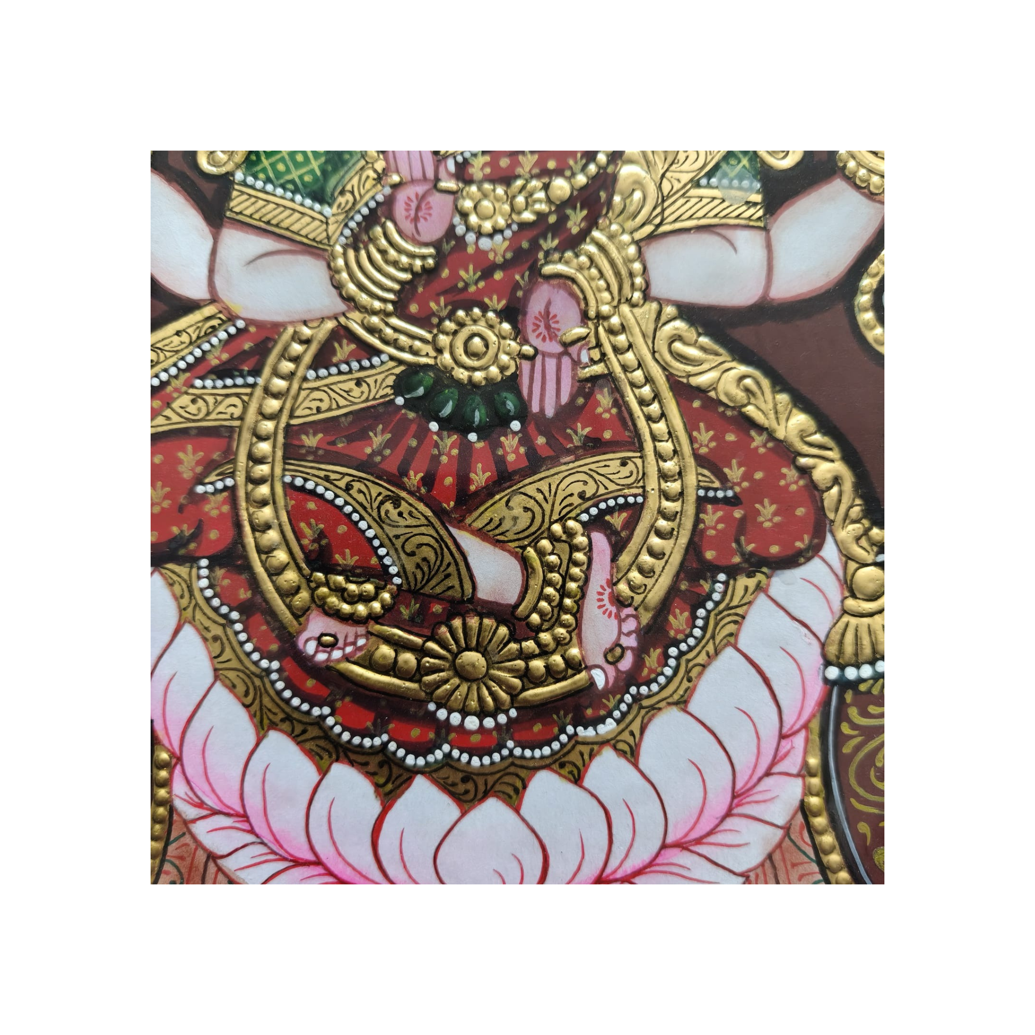 Mysore Laxmi Devi Painting | 22KT Gold Leaf