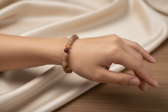 Natural Sunstone Crystal Bracelet   Fashion