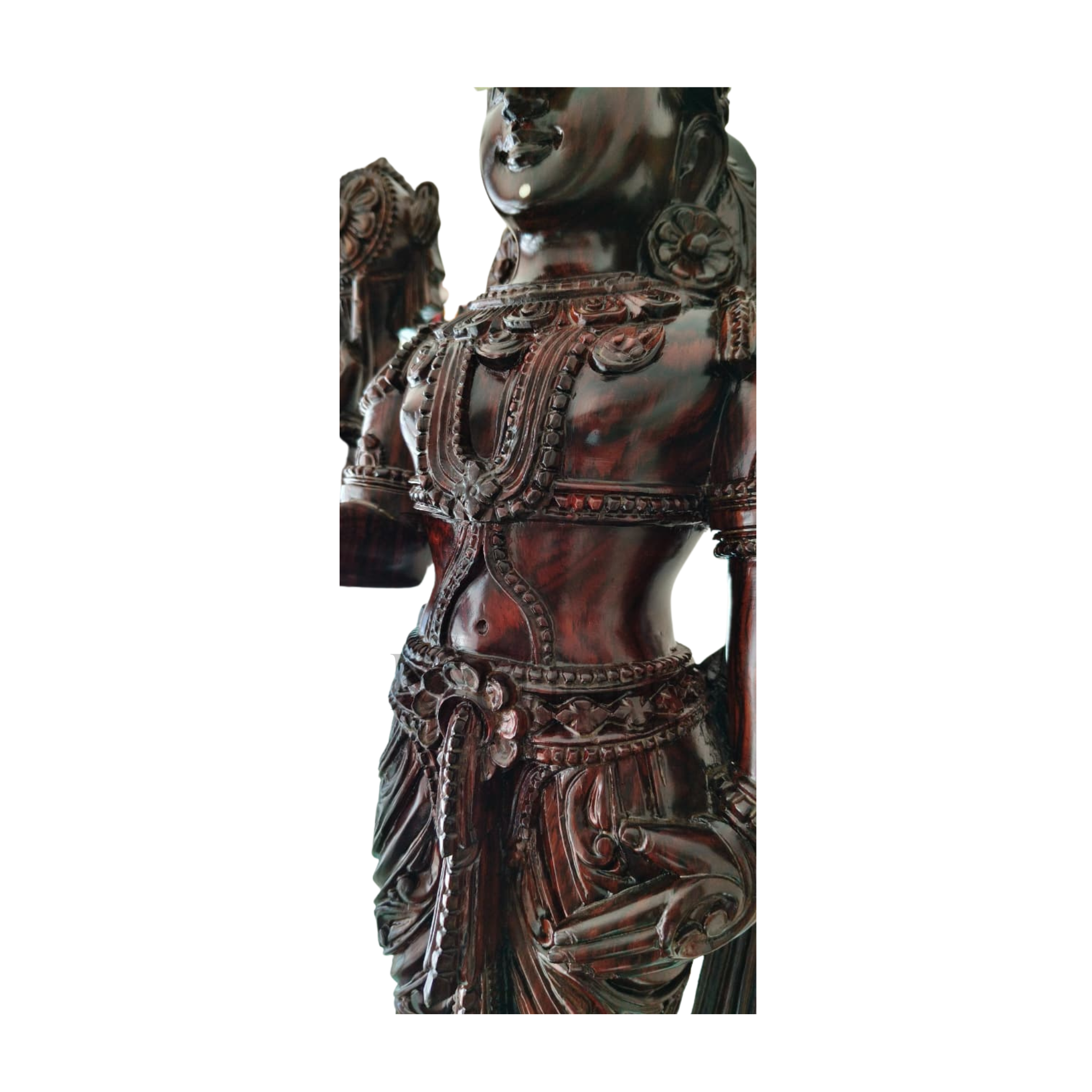 Devotional Rosewood Balaji Sculpture – Symbol of Protection & Prosperity