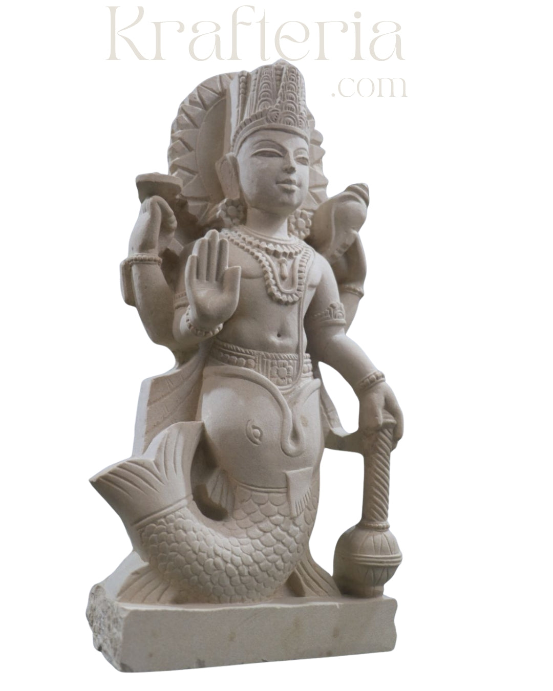 Bhagwan Vishnu in Matsya Rup