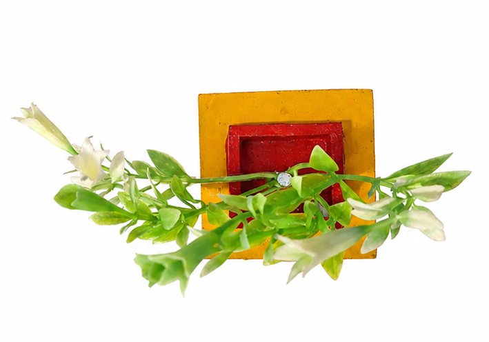 Kondapalli Handcrafted Tulasi Kota (Holy Basil Planter Stand) – Auspicious Home Décor   Kondapalli Lacquerware