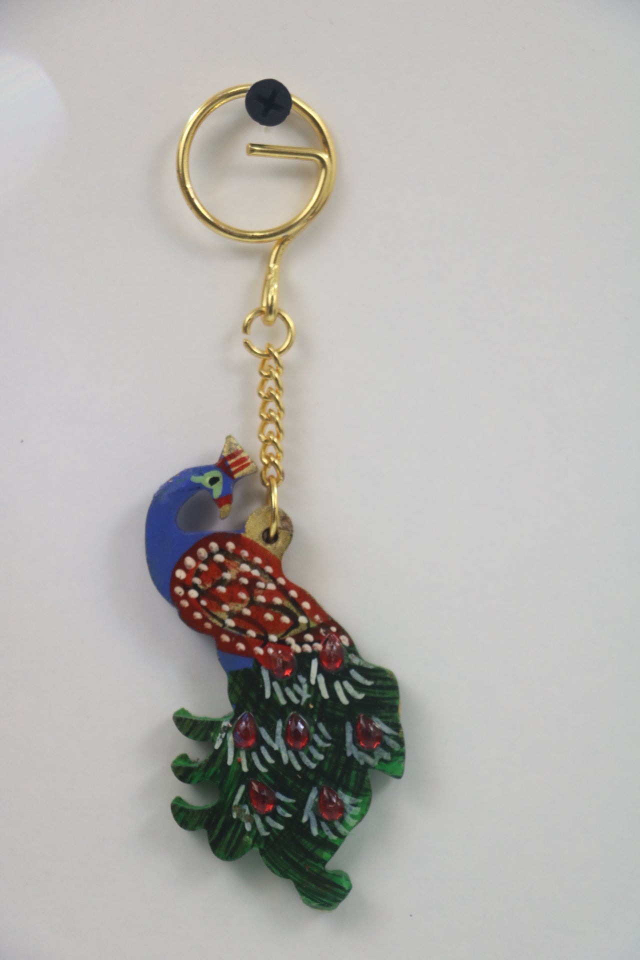 Hand-Carved Wooden Key Chains from Jaipur