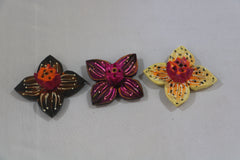 Hand-Painted Wooden Flower Agarbatti Stand – Elegant Incense Holder