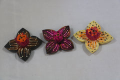 Hand-Painted Wooden Flower Agarbatti Stand – Elegant Incense Holder