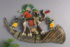 Iron Antique Ambari Wall Hanging – Vintage Decorative Art