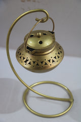 Iron Antique Golden Small Handi Dhoop Stand