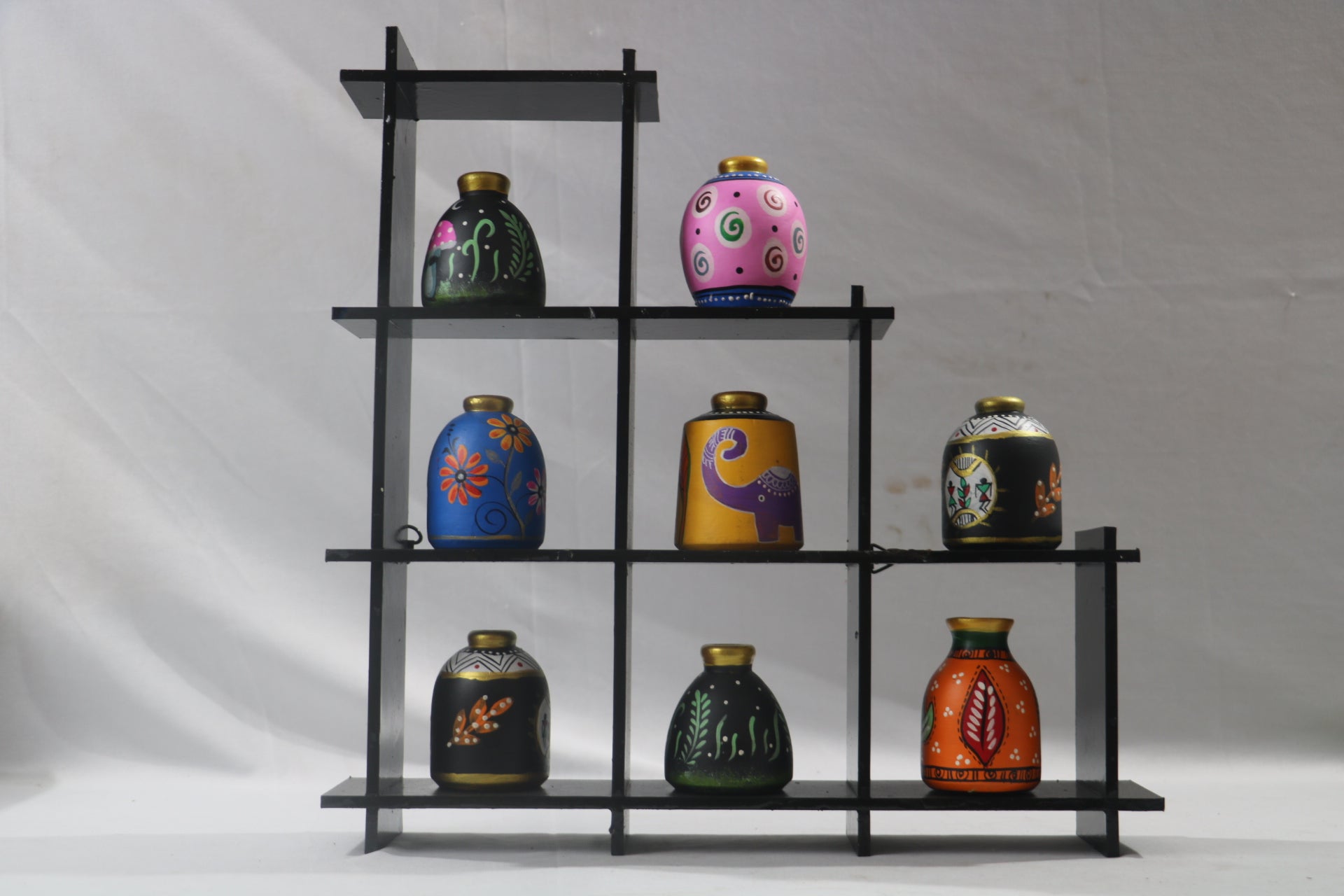 Handcrafted Wooden Showcase Stand – Perfect for Home Decor