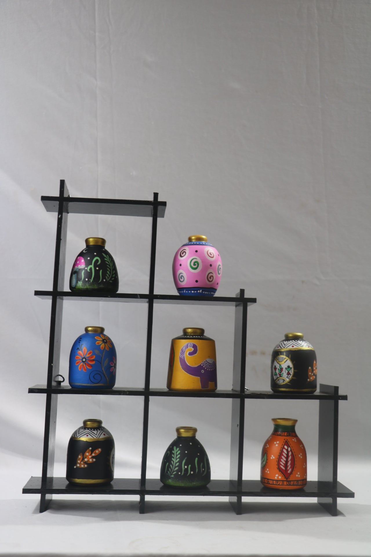 Handcrafted Wooden Showcase Stand – Perfect for Home Decor