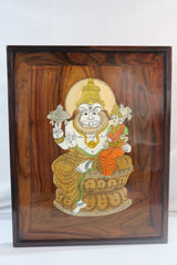 Lakshmi Narasimha Swamy Rose Wood Inlay Mysore