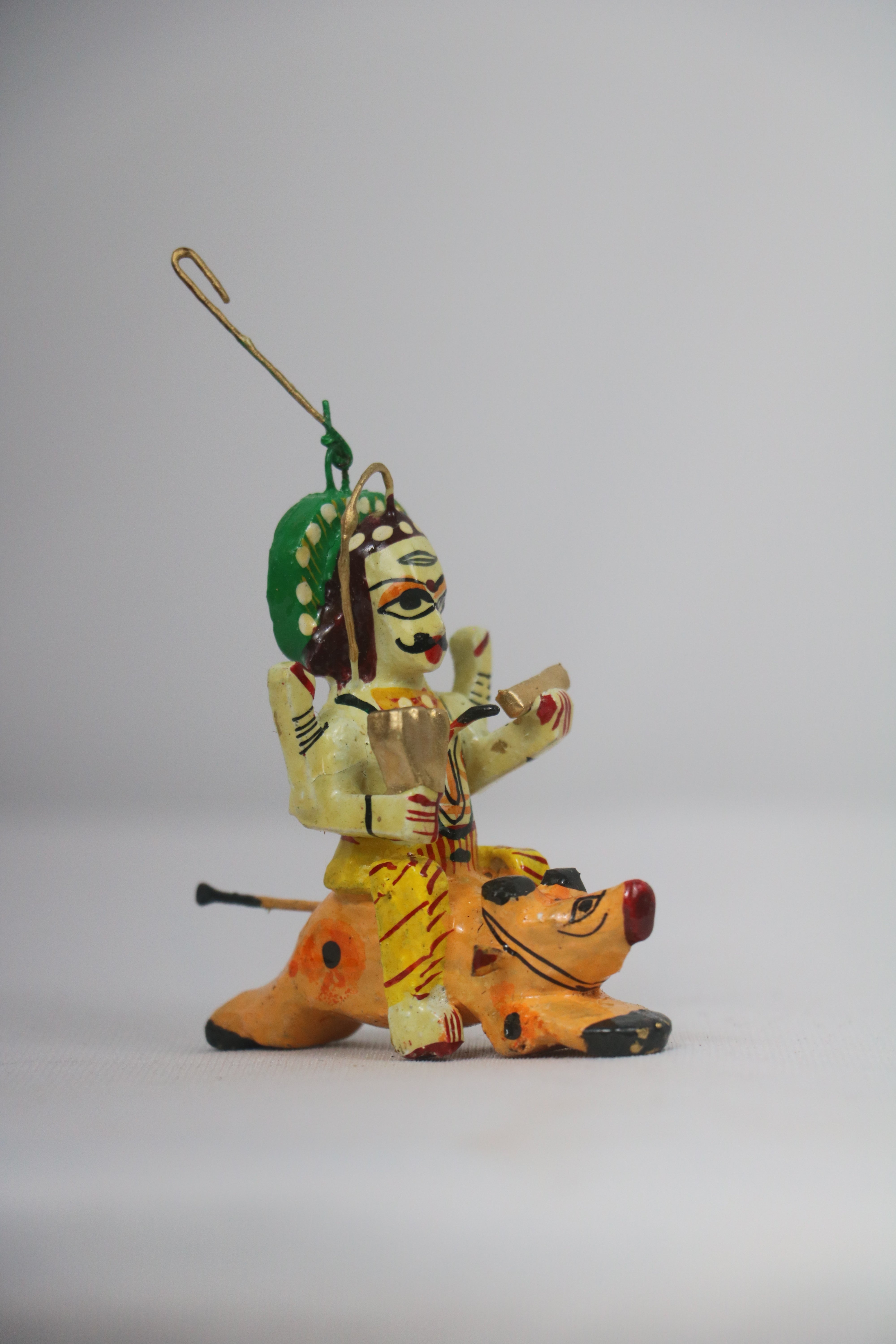 Flying Krishna and Lord Shiva – Unique Handcrafted Decorative Artifact