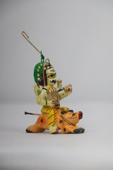 Flying Krishna and Lord Shiva – Unique Handcrafted Decorative Artifact