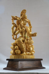 Shiva Wood Statue