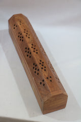 Wooden Incense Stick Holder | Carved Burner Stand for Home Decor