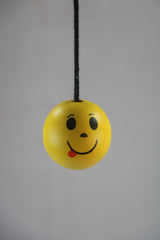 Wooden Smiley Hang Ball Non-Toxic Color