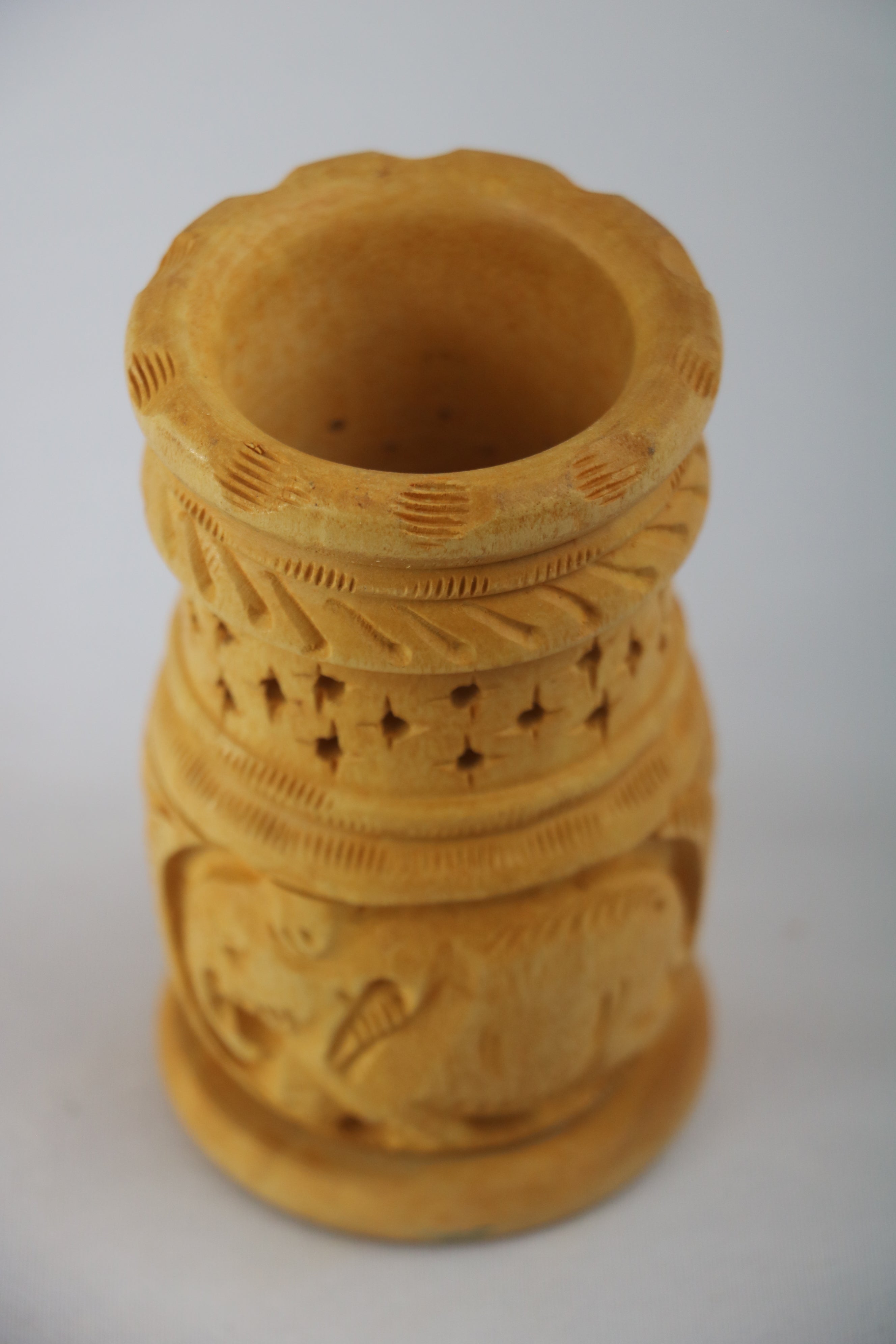 Wood carving Pen Stands
