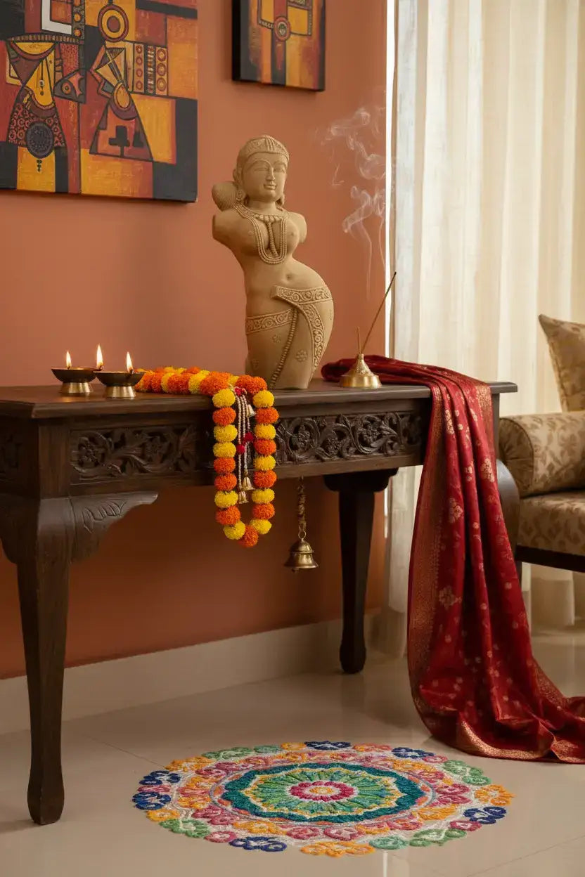 Ethereal Beauty - A Sandstone Devangana Sculpture   Sand Stone