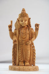 Murugan/Shanmugan Idol | Traditional Hindu Deity Sculpture