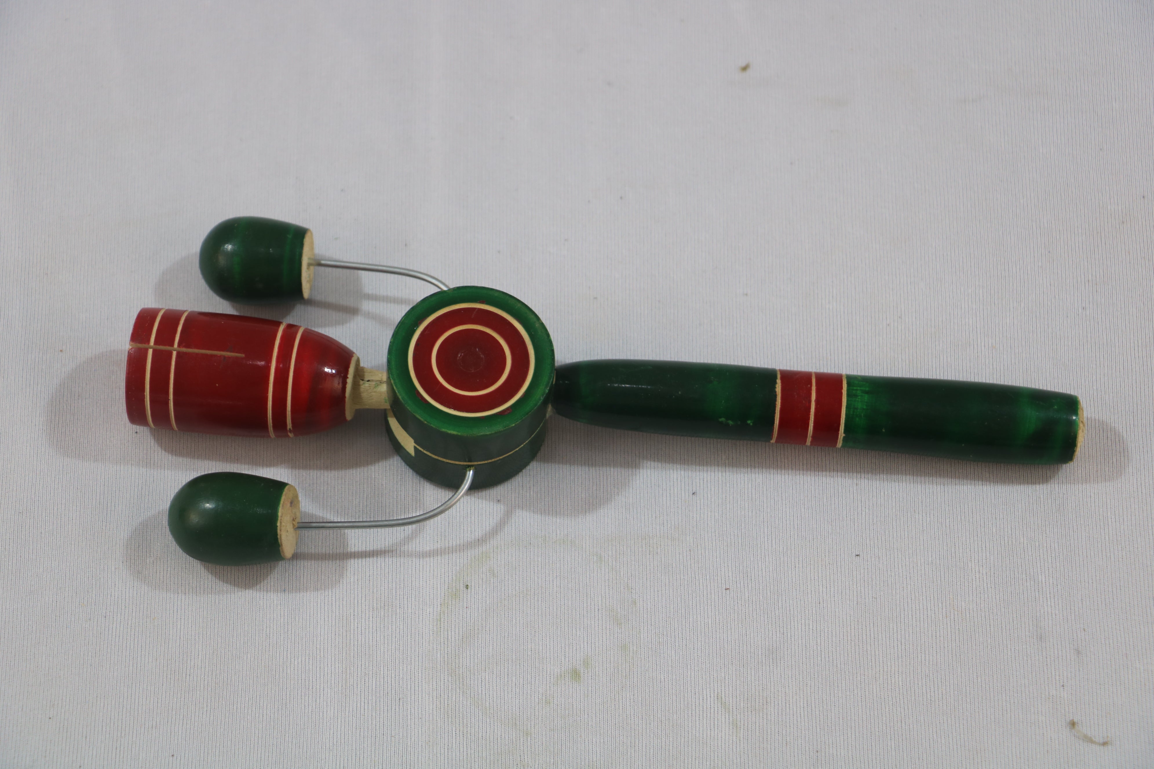 Channapatna Wooden Tic Tic Rattle – Fun & Colorful Toy for Kids