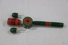 Channapatna Wooden Tic Tic Rattle – Fun & Colorful Toy for Kids