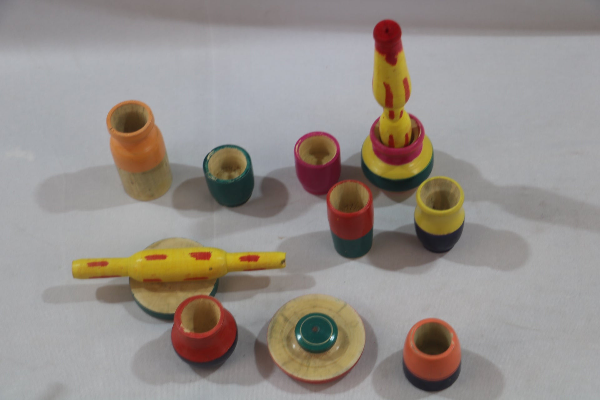 Kids Wooden Kitchen Play Set – Handcrafted Cooking Toys