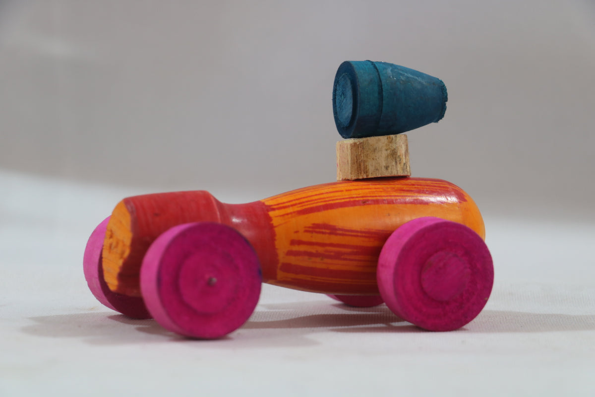 Handmade Wooden Toy Vehicle – Safe & Eco-Friendly for Kids