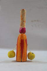 Natural Wood Baby Rattle – Gentle Sound Toy for Kids