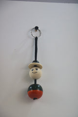 Happy Face Keychain – Handcrafted with Non-Toxic Paint