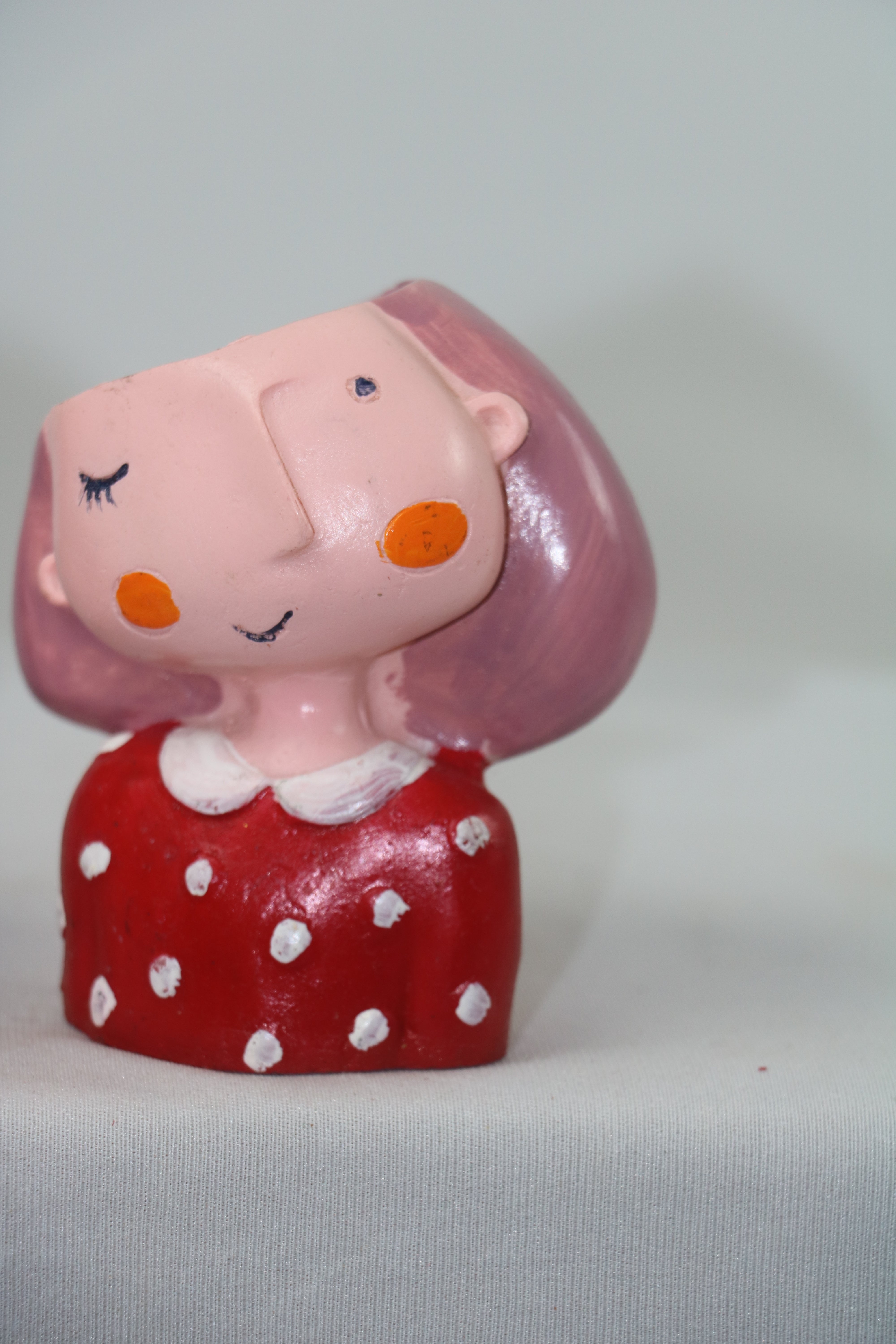 Decorative Girl Pen Stand – Cute & Functional Desk Accessory
