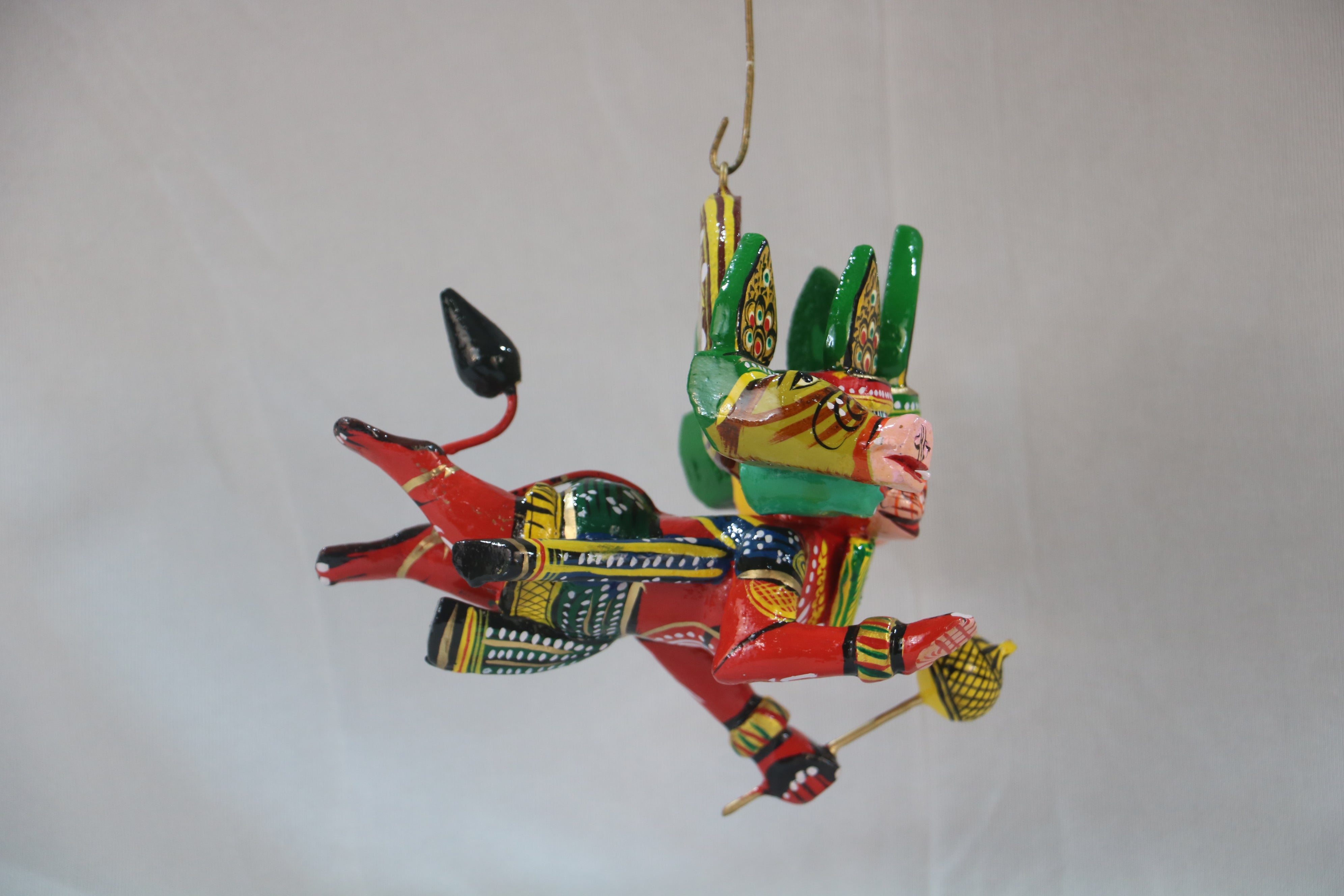 Five-Faced Hanuman Hanging – Divine Wall Art for Protection & Positivity