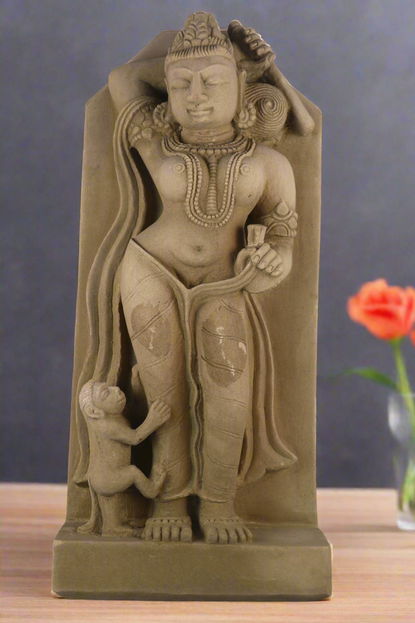 Mother and Child - A Terracotta Relief