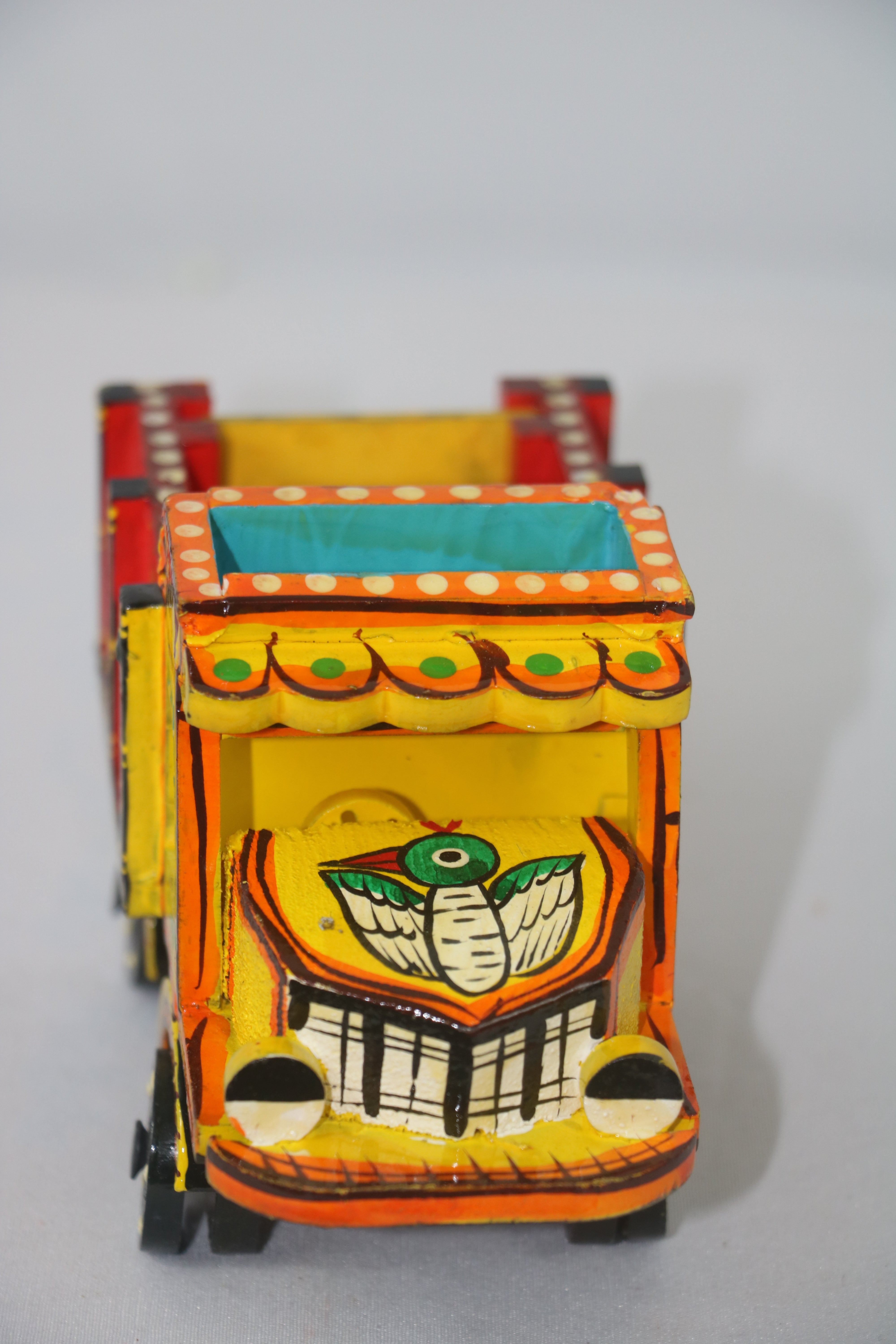 Decorative Wooden Air Tank/Truck  – Handcrafted War Vehicle Model