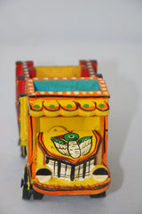Decorative Wooden Air Tank/Truck  – Handcrafted War Vehicle Model