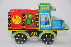 Decorative Wooden Air Tank/Truck  – Handcrafted War Vehicle Model