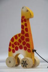 Channapatna Multi-Colour Pulling Toys – Handcrafted Wooden Fun for Kids