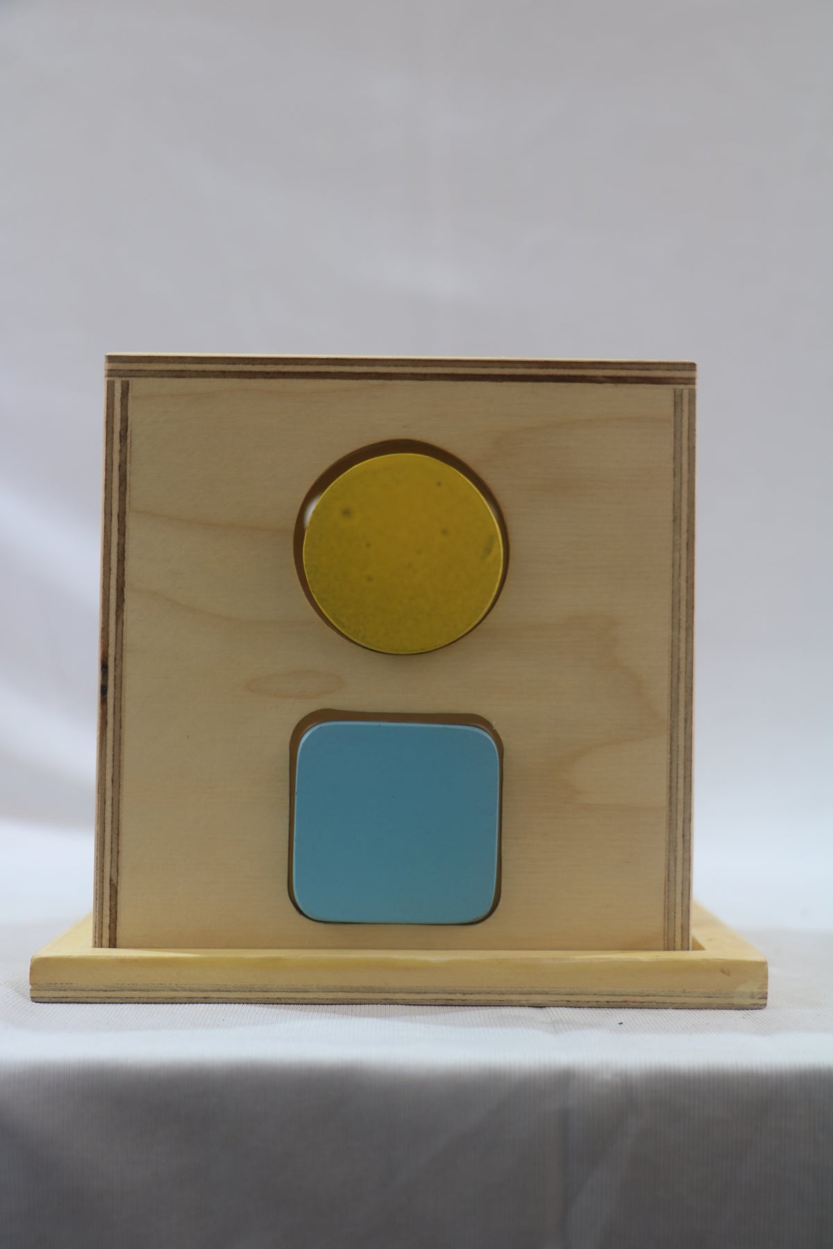 Shapes Sorting Game in a Box – Montessori-Inspired Learning Toy