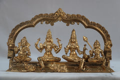 Panchaloha Shiva and Family or Shiva Kutumba