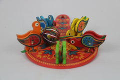 Wooden Grazing Birds Toy – Parrot Motion Toy for Children’s Learning & Fun