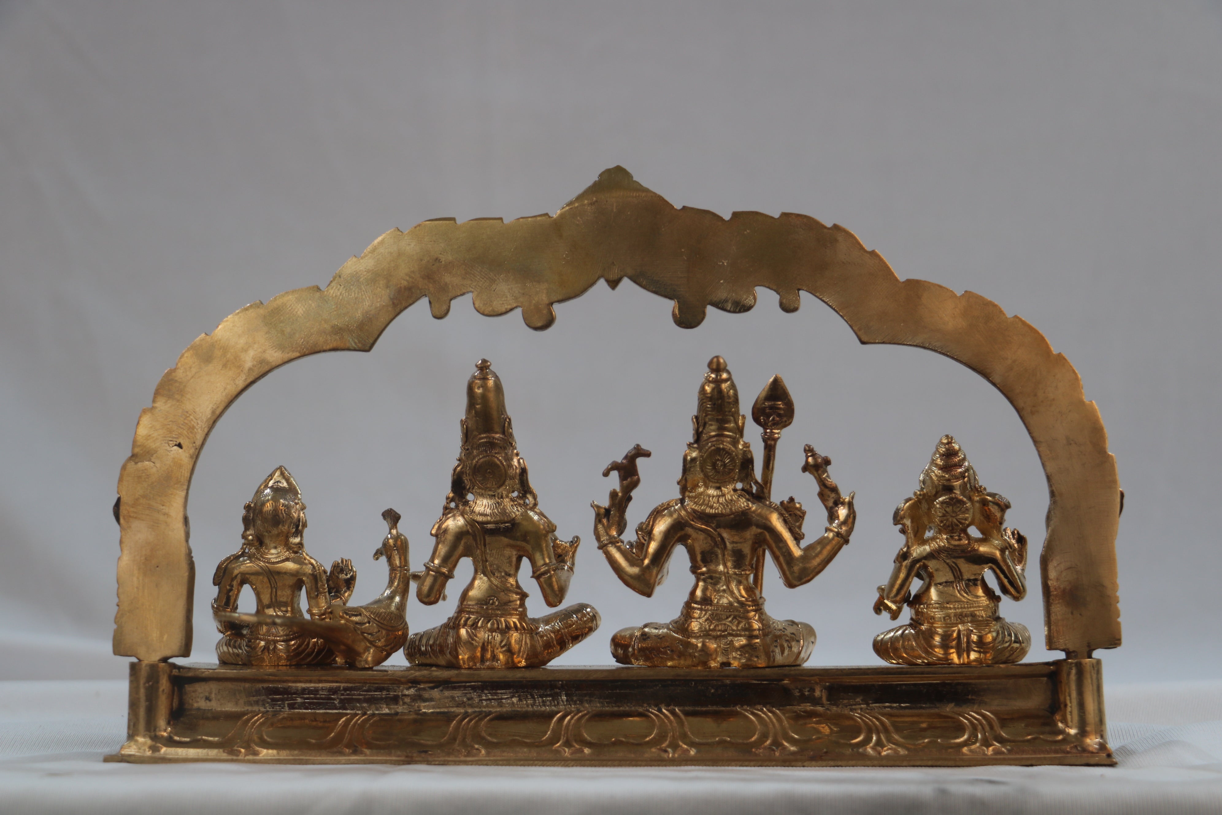 Panchaloha Shiva and Family or Shiva Kutumba