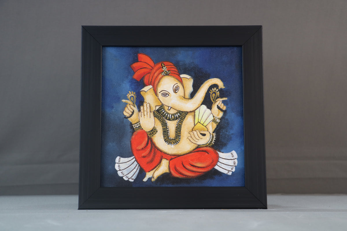 Ganesh Mural Painting
