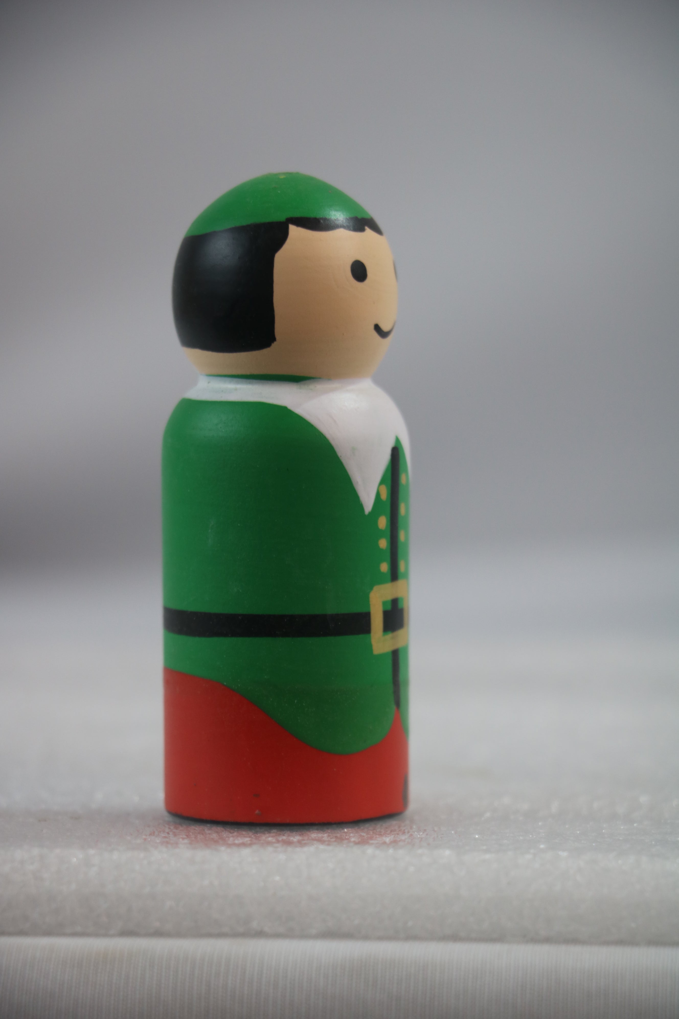 Handcrafted Frozen Prince Peg Doll – Non-Toxic & Durable
