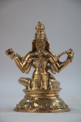 Panchaloha Saraswati Statue