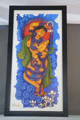 Yashodha Krishna Mural Painting
